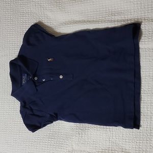 Navy Blue Girls Polo Ralph Lauren Shirt size 5
